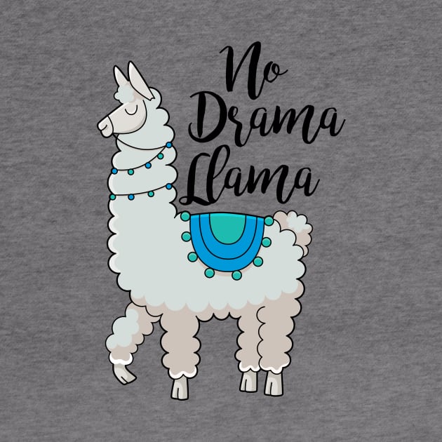 No Drama Llama by FontfulDesigns